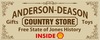 Merchant Logo - Anderson-Deason Country Store